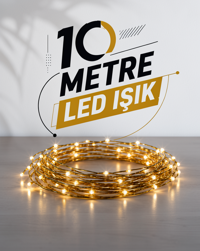 Ampüllü 10 Metre Gün Işığı LED Işık Her Ortama Uygun