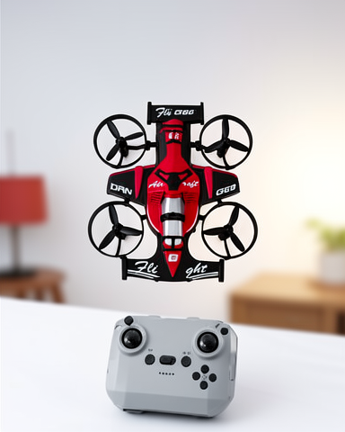 Özellikli Uzaktan Kumandalı Araba Drone 3 Hız Kademeli 360° Dönüş ve Headless
