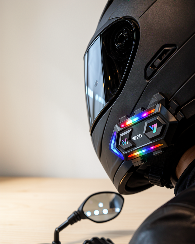 Kablosuz Kask Bluetooth Intercom Y20