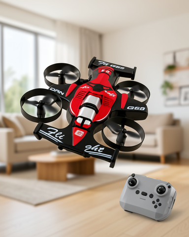 4 Pervaneli RC Drone Uzaktan Kumandalı 360 Derece Dönüşlü Akrobatik Uçan Oyuncak