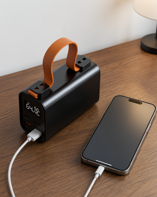 Taşınabilir 50000 mAh Powerbank, LED Göstergeli Süper Hızlı Şarj Cihazı