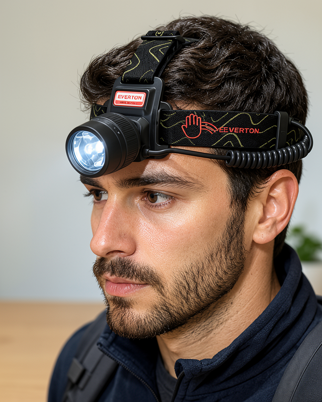 30W Şarjlı Sensörlü Type C LED Kafa Feneri