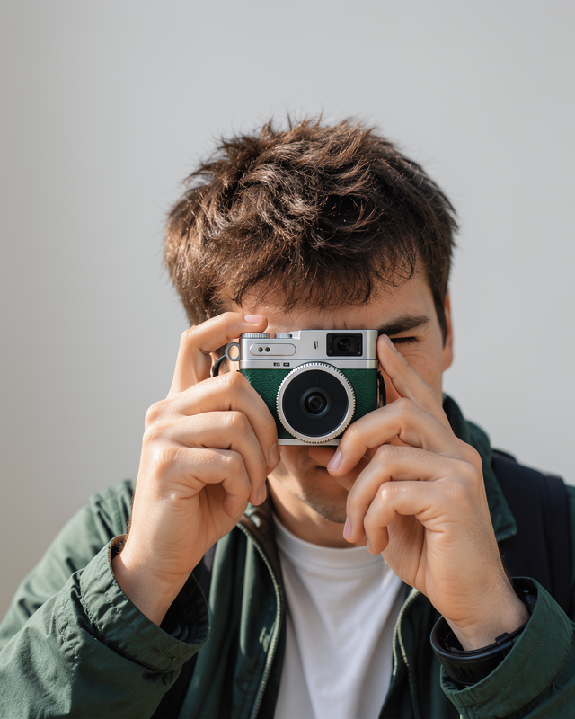 Taşınabilir Fotoğraf Makinesi 1080P HD Mini Dijital Kamera IPS Ekranlı