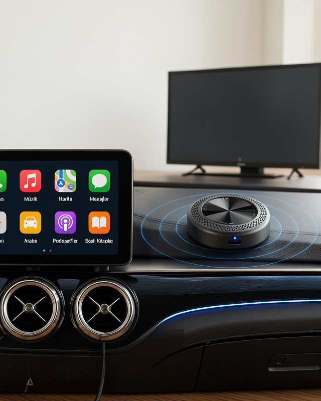 Akıllı Multimedya Kutusu 4GB RAM 64GB Depolama CarPlay Android Auto