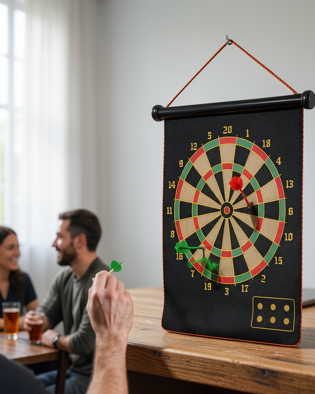 Katlanabilir Dart Oyunu Manyetik 6 Dart Oku Güvenli Eğlence