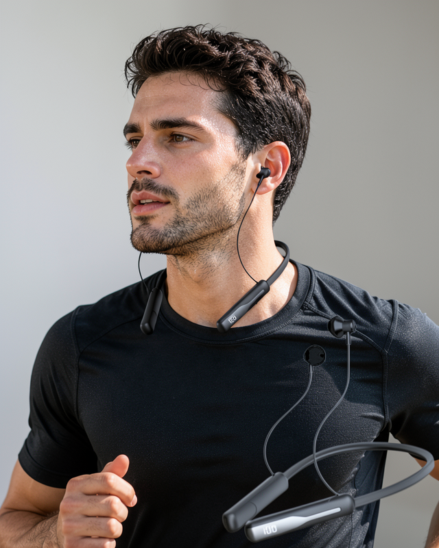 Bluetooth Spor Kulaklığı 5.4 Ses Değiştirme Özellikli Boyun Askılı