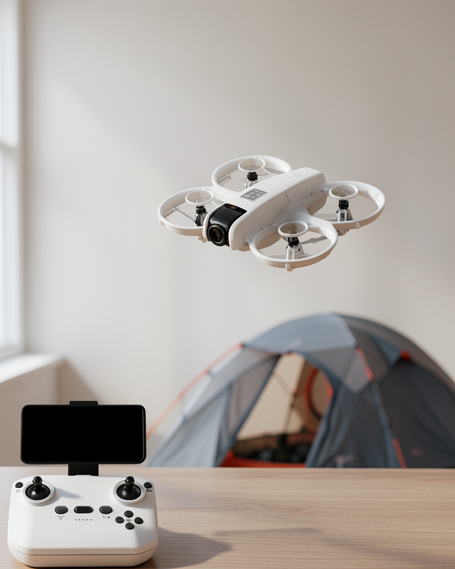 Kameralı Drone Engel Algılama ve Headless Mod Özellikli