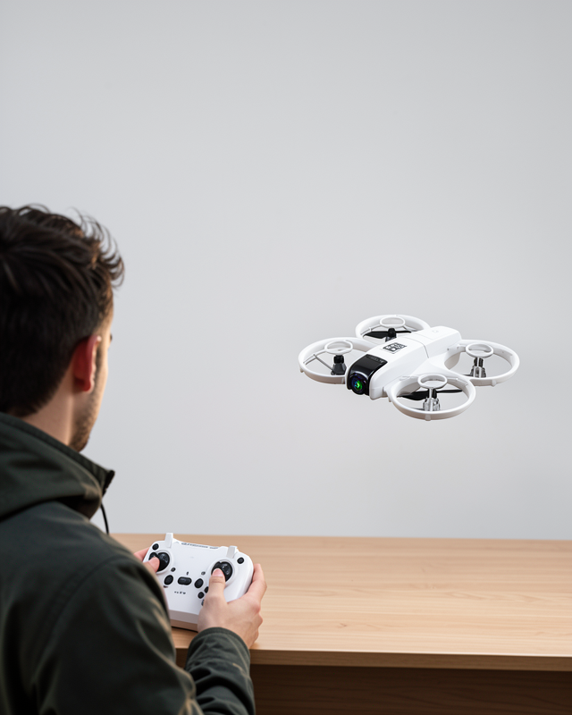 Mini Drone Çift Bataryalı Kameralı LED Işıklı Uçuş Sistemi