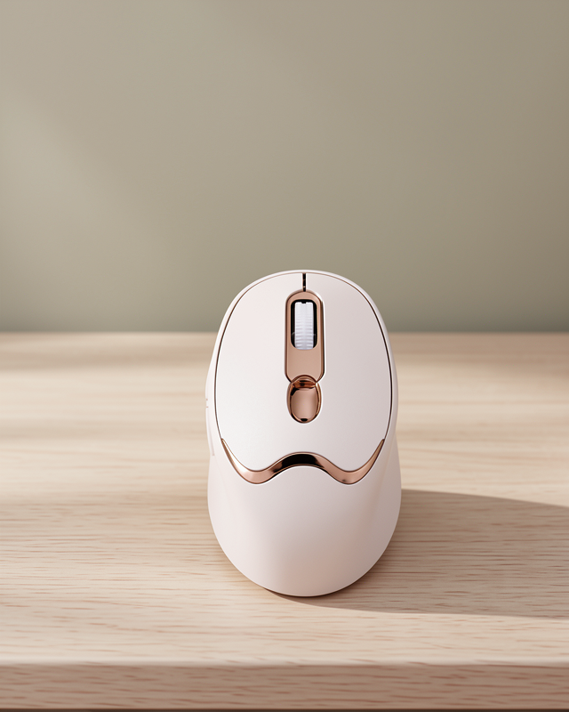 Kablosuz Mouse Bluetooth ve 2.4G Şarjlı Sessiz Tasarım