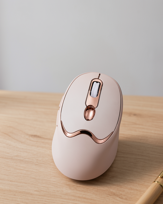 Şarjlı Kablosuz Mouse Bluetooth ve USB Destekli Sessiz Tıklama
