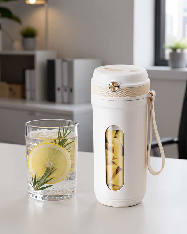 USB Şarjlı Mini Blender 350 ML Kablosuz Meyve Karıştırıcı