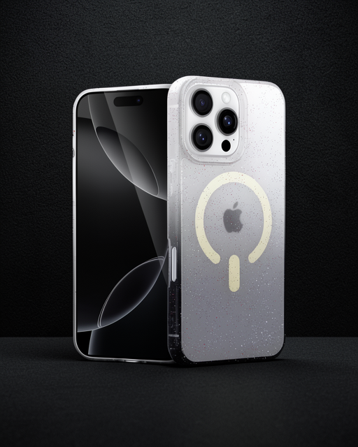 Apple İphone 16 Pro Max Pummel Shiny Magsafe Kapak - Siyah