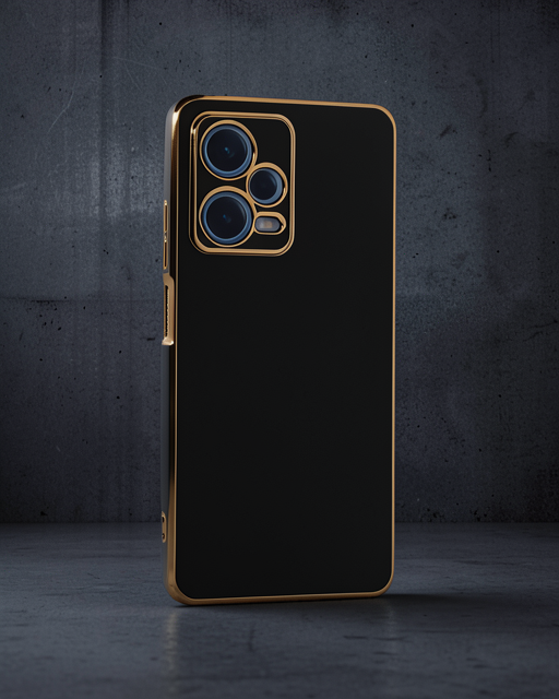 Xiaomi Redmi Note 12 Pro Plus Kılıf Volet Silikon - Siyah