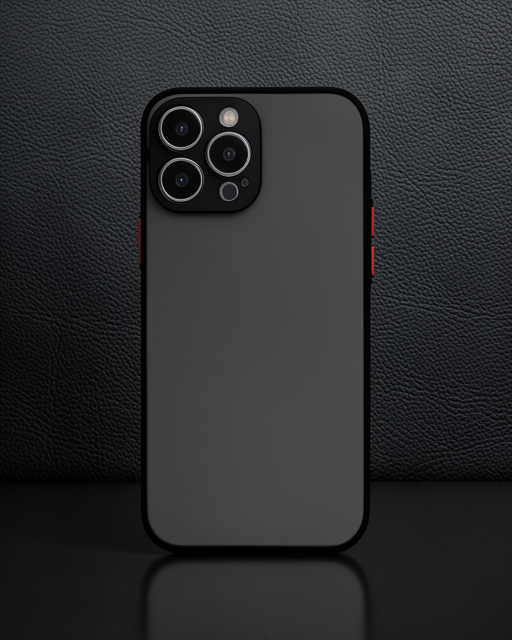 Apple İphone 13 Pro Max Kılıf Montreal Silikon Kapak - Siyah