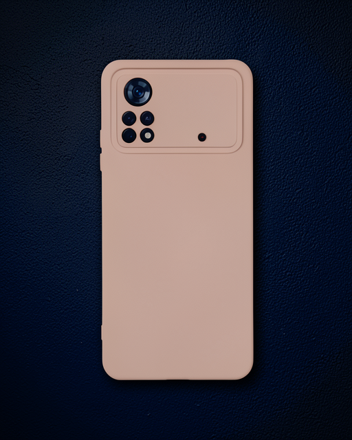 Xiaomi Poco X4 Pro 5g Kılıf Nano İçi Kadife Silikon - Pudra