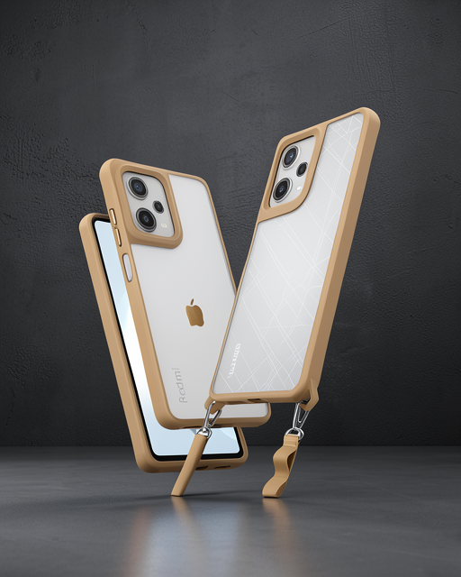 Xiaomi Redmi Note 12 Pro 5g Kılıf Penta Silikon Kılıf - Çöl Titanyum
