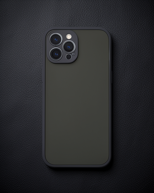 Apple İphone 12 Pro Max Kılıf Montreal Silikon Kapak - Siyah