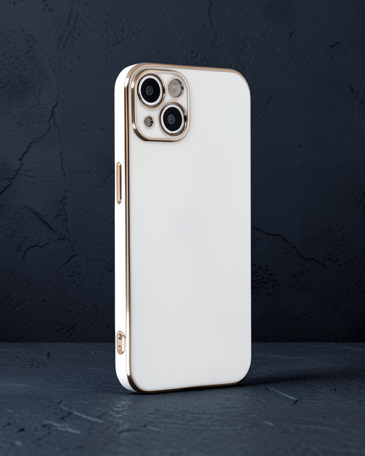 Apple İphone 14 Plus Kılıf Volet Silikon - Beyaz