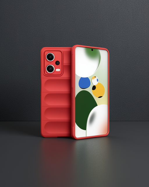 Xiaomi Poco X5 5g Kılıf Optimum Silikon - Kırmızı