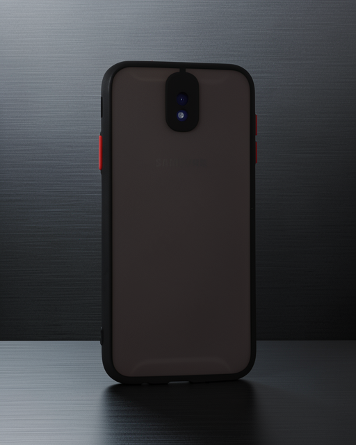 Samsung Galaxy J7 Pro / J730 Kılıf Montreal Silikon Kapak - Siyah