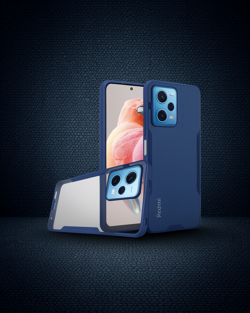 Xiaomi Redmi Note 12 5g Kılıf Platin Silikon - Lacivert
