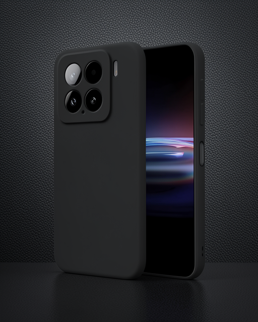 Xiaomi Mi 15 Kılıf Nano İçi Kadife Silikon - Siyah