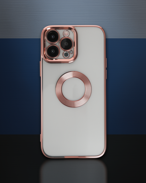 Apple İphone 14 Pro Kılıf Slot Silikon - Rose Gold