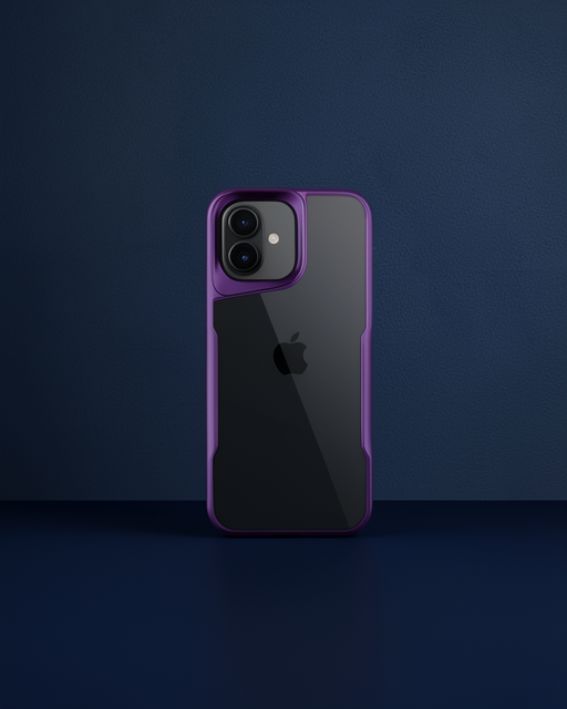 Apple İphone 16 Kılıf Boyi Silikon Kapak - Derin Mor