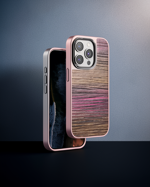 Venco Apple İphone 14 Pro Wave Kapak - Pembe