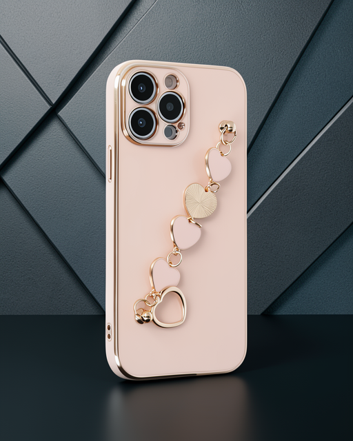 Apple İphone 14 Pro Max Kılıf Esila Silikon - Pudra