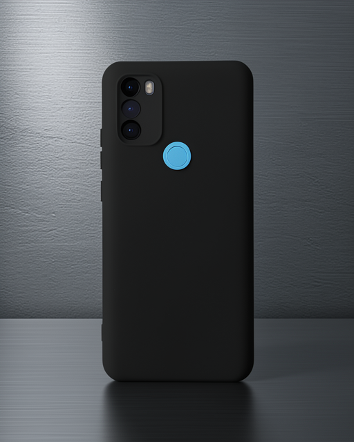 General Mobile Gm 21 Plus Kılıf Nano İçi Kadife Silikon - Siyah