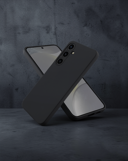 Samsung Galaxy A36 Kılıf First Silikon - Siyah