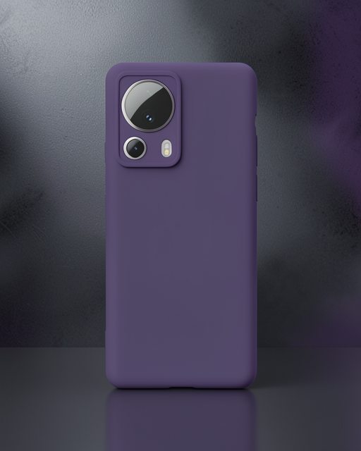 Xiaomi Mi 13 Lite Kılıf Nano İçi Kadife Silikon - Mor