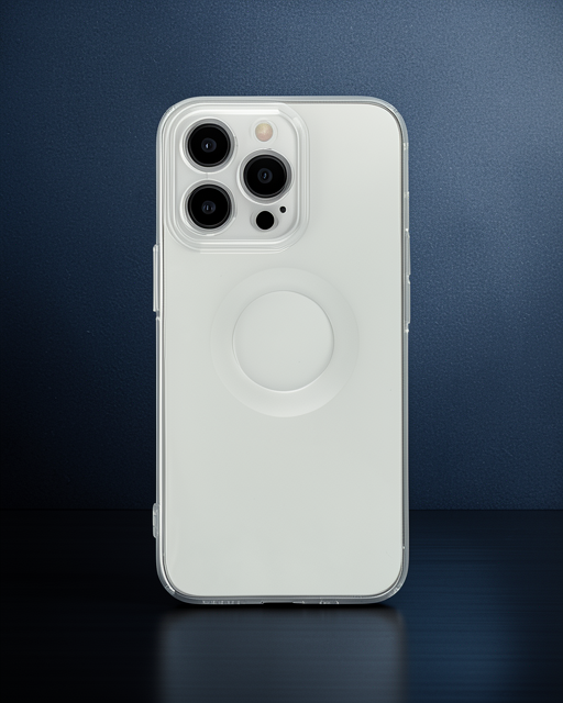 Apple İphone 13 Pro Kılıf Santa Lens Silikon - Şeffaf
