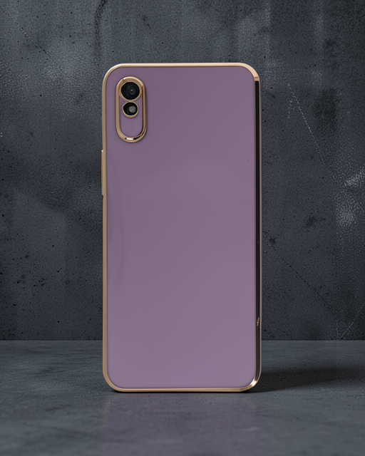 Xiaomi Redmi 9a Kılıf Volet Silikon - Mor