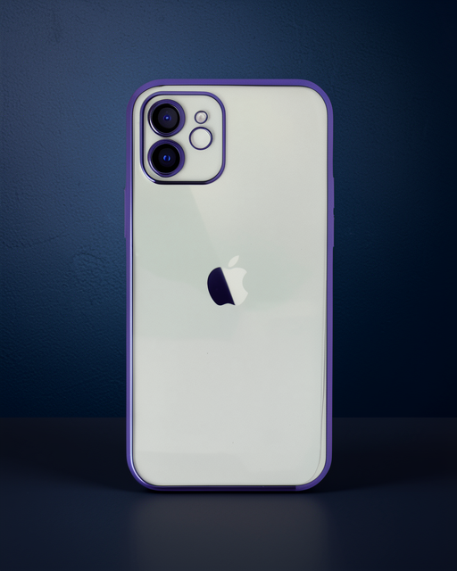 Apple İphone 11 Kılıf Razer Lensli Silikon - Mor