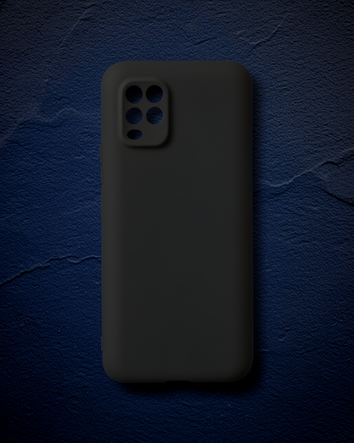 Xiaomi Mi 10 Lite Kılıf First Silikon - Siyah