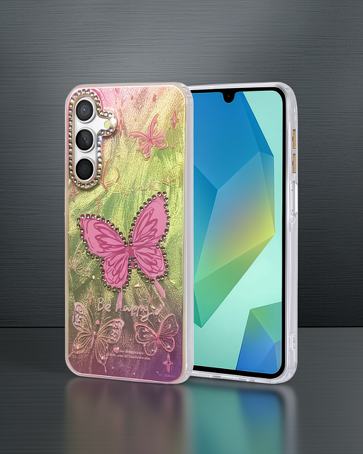 Samsung Galaxy A14 4g Kılıf Blade Aynalı Desenli Kapak - Desen 5