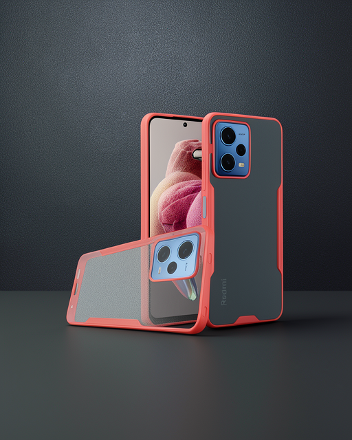 Xiaomi Redmi Note 12 5g Kılıf Platin Silikon - Pembe