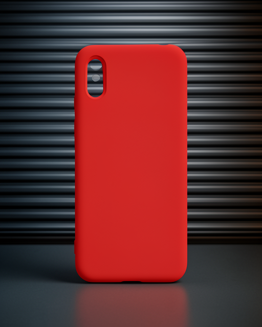 Xiaomi Redmi 9a Kılıf Nano İçi Kadife Silikon - Pudra