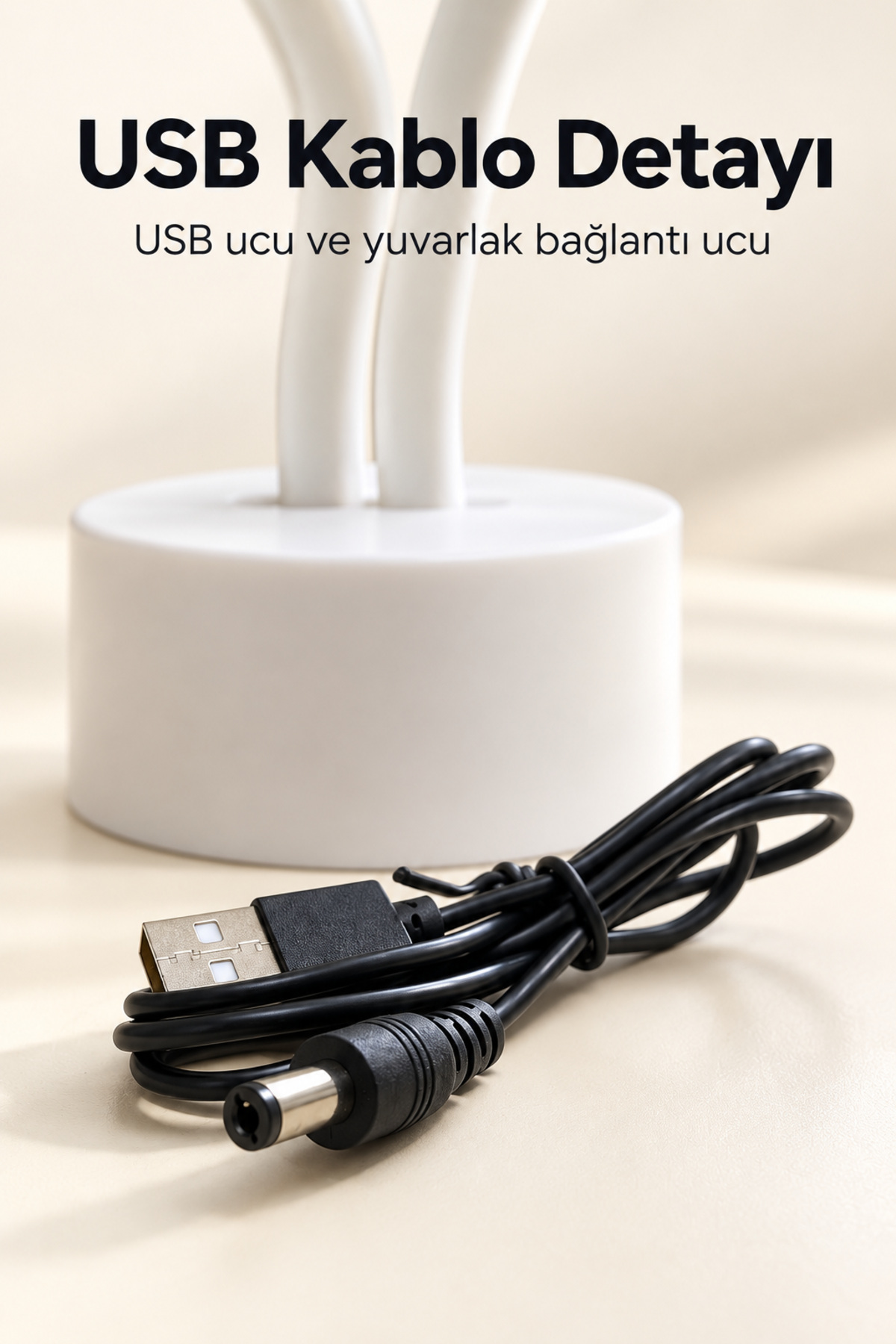 Flamingo LED Lamba Pembe Işıklı USB ve Pilli