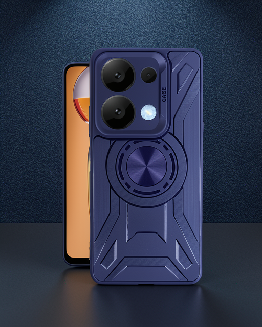 Xiaomi Redmi Note 13 4g Kılıf Lincoln Silikon - Lacivert