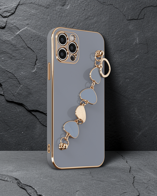 Apple İphone 12 Pro Max Kılıf Esila Silikon - Gri