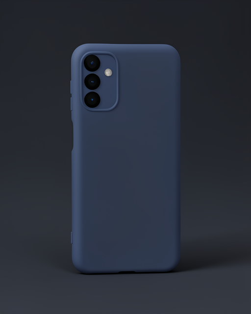 Samsung Galaxy A04s Kılıf Nano İçi Kadife Silikon - Lacivert