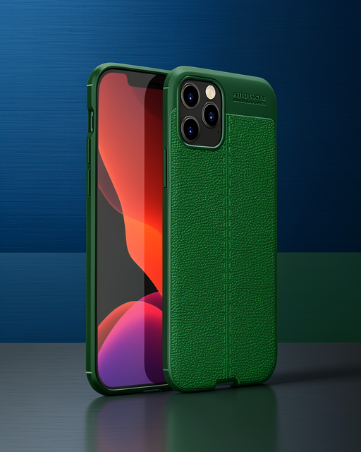 Apple İphone 12 Pro Kılıf Auto Focus Kapak - Yeşil