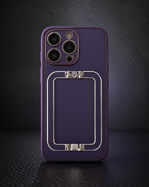 Apple İphone 14 Pro Max Kılıf Coco Elit Kapak - Derin Mor