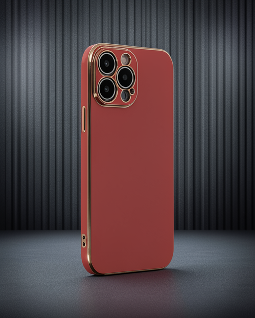 Apple İphone 14 Pro Kılıf Volet Silikon - Kırmızı