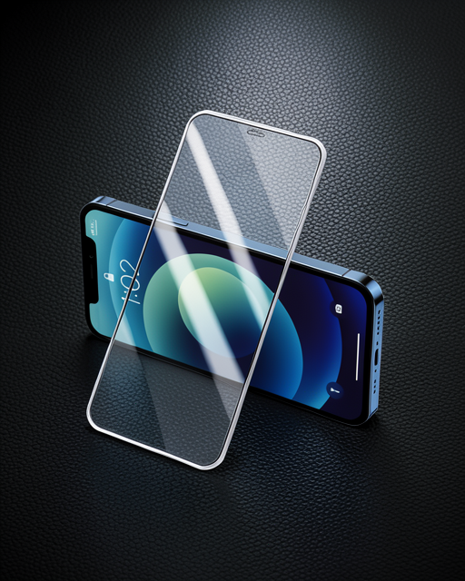 Apple İphone 15 Pro 3d Antistatik Cam Ekran Koruyucu