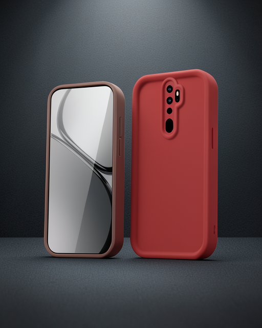 Xiaomi Redmi Note 8 Pro Kılıf Viera Silikon - Kahverengi