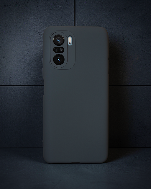 Xiaomi Poco F3 Kılıf Nano İçi Kadife Silikon - Koyu Yeşil